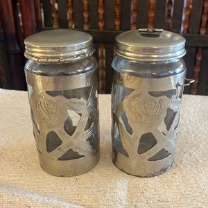 Vintage Nestle Glass Jars